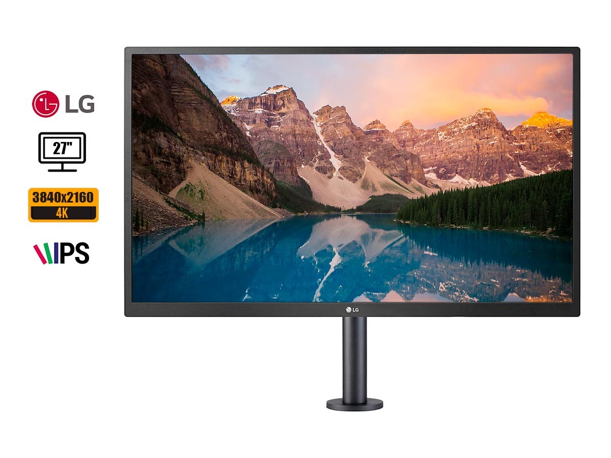 MONITOR LG 27 PULGADAS, LED IPS 27UK580, RESOLUCION 3840 X 2160, PUERTO