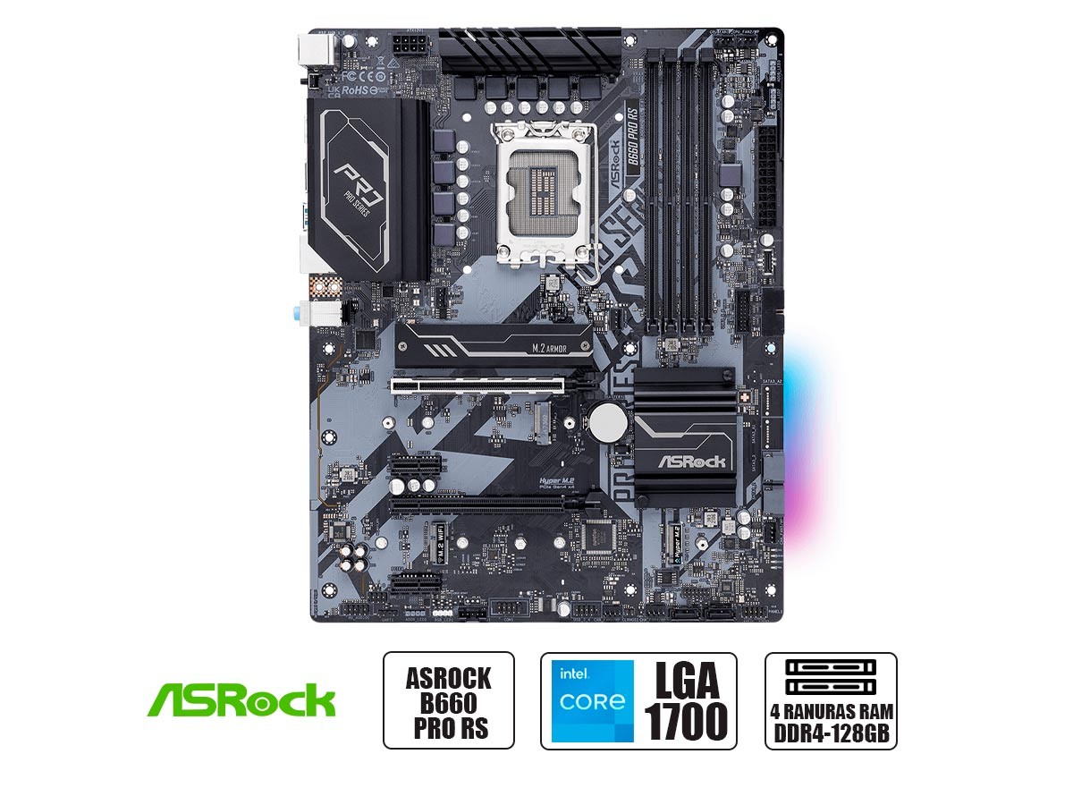 パワーチョ ASRock マザーボード B660 Pro RS Intel B660 シリーズ 第