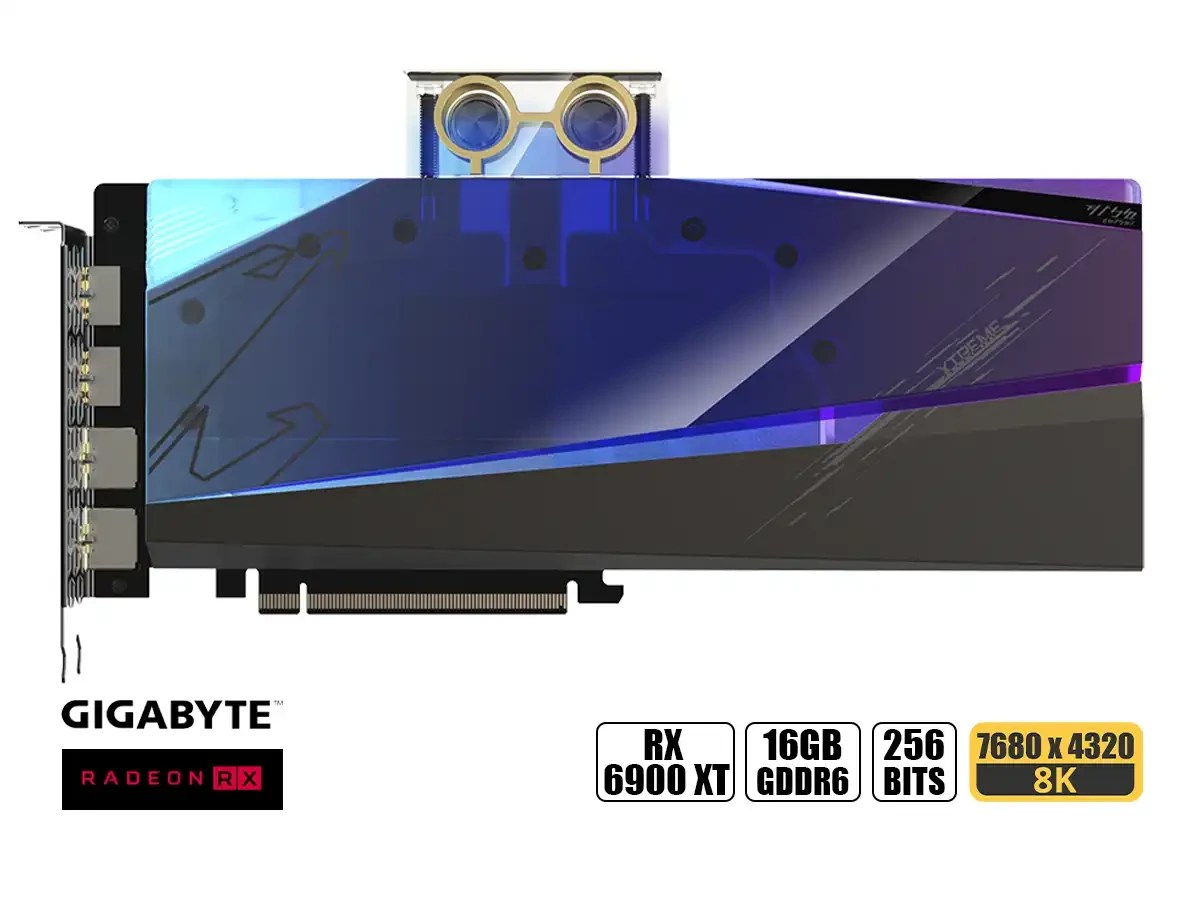 Tarjeta De Video Gigabyte Rx 6900 Xt Xtreme Waterforce 16gb Tarjeta De Video Gigabyte Rx 6900 Xt Xtreme Waterforce 16gb