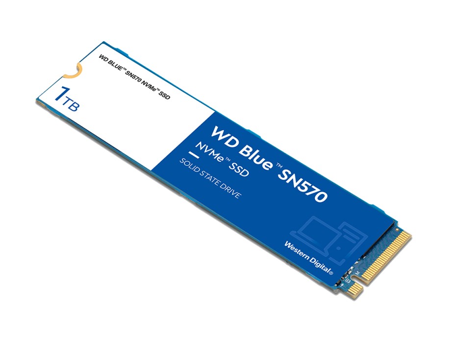 DISCO SOLIDO SSD M.2 PCIE WESTER DIGITAL 1TB SN570 2280, GEN3X4, NVME, UNIDAD INTERNA DE ESTADO SOLIDO, PARA PC, LAPTOP, LECTURA 3500MB/S(WDS100T3B0C)