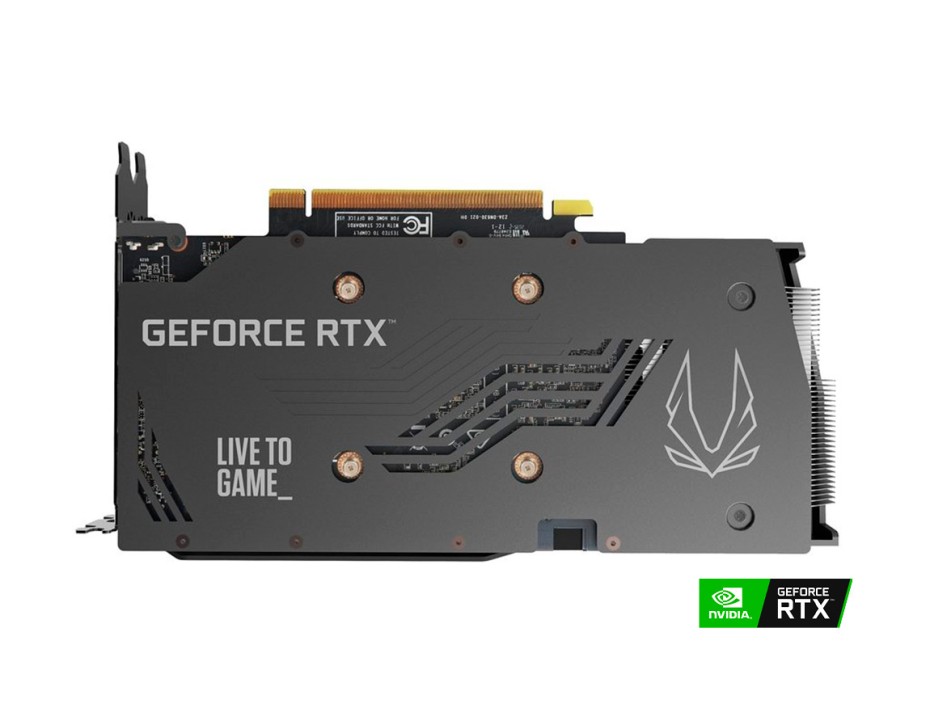 TARJETA DE VIDEO ZOTAC TWIN EDGE GAMER RTX 3050 8GB GDDR6 GEFORCE NVIDIA 128 BITS, GRAFICO PARA VIDEOJUEGOS, 2 VENTILADORES (ZT-A30500E-10M)