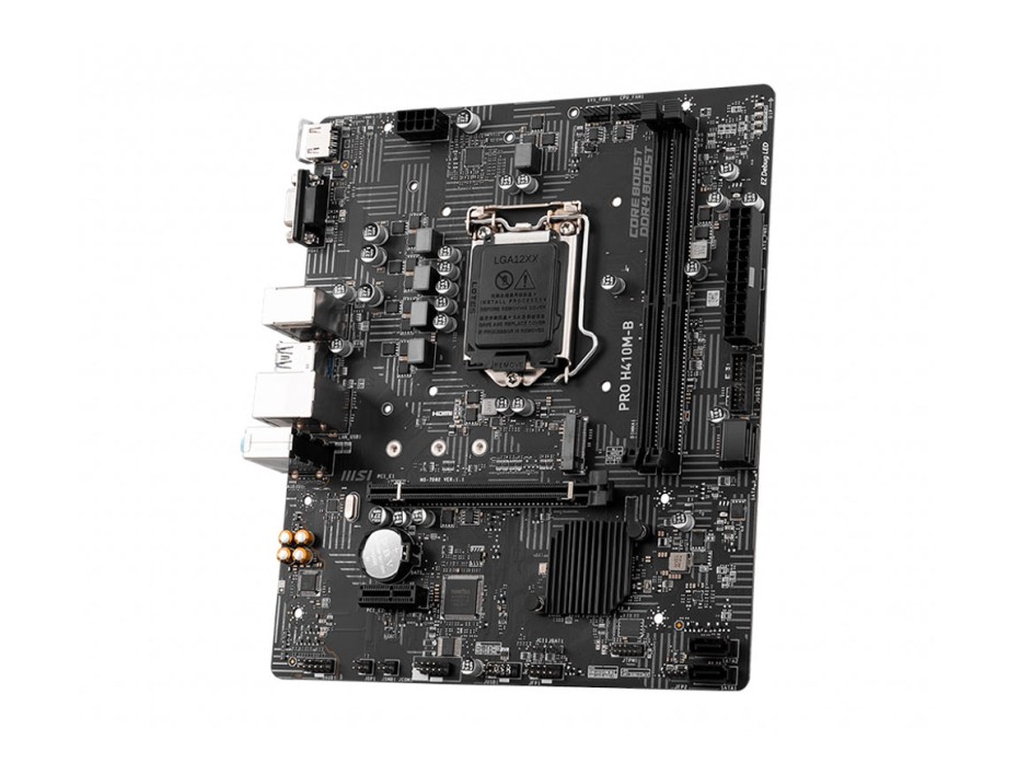 MB MSI PRO H410M-B ( PRO H410M-B ) M.2  | LGA 1200