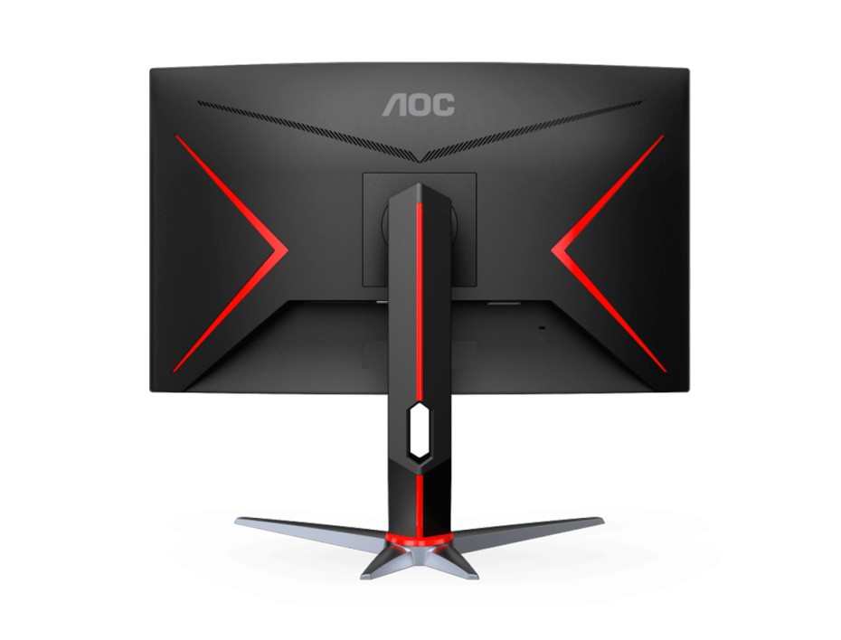 MONITOR AOC LED 24, CURVO GAMER C24G2, RECOMENDADO PARA VIDEO JUEGOS, PUERTO 1 VGA 2 HDMI 1 DISPLAYPORT, 1MS, FRECUENCIA 165HZ (C24G2)