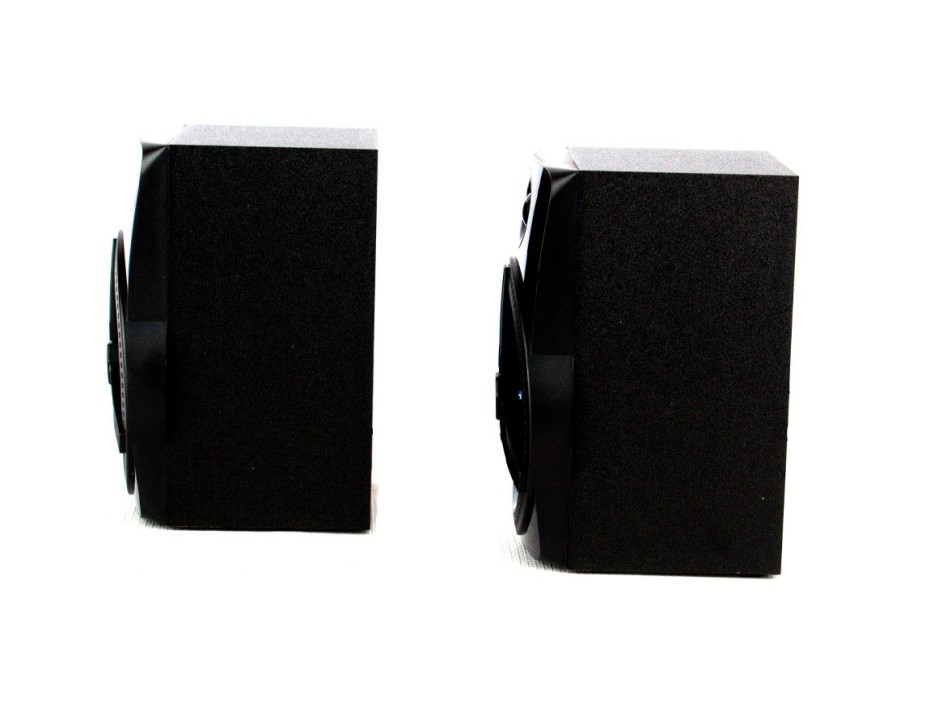 Parlante Halion Helice Gamer Rms 3wx2 (ha-s263) Interfaz Jack 3.5 Mm, Stereo 2.0, Rgb, Negro