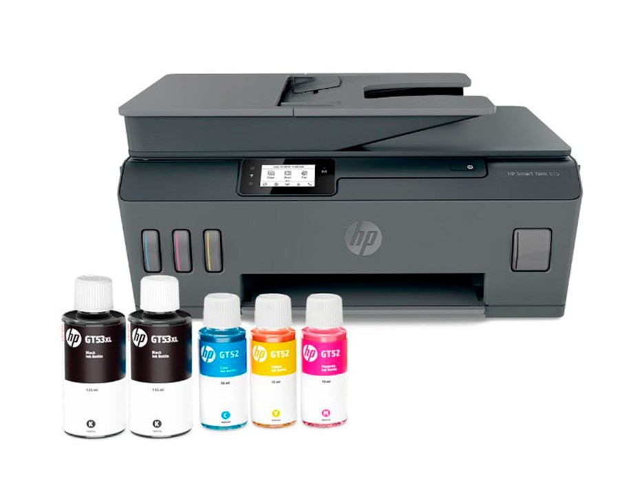 IMPRESORA HP MULTIFUNCIONAL SMART TANK 615, BANDEJA ARRIBA, C/ TANQUE IMPRIME COPIA SCANNER WIFI (Y0F71A#AKY)