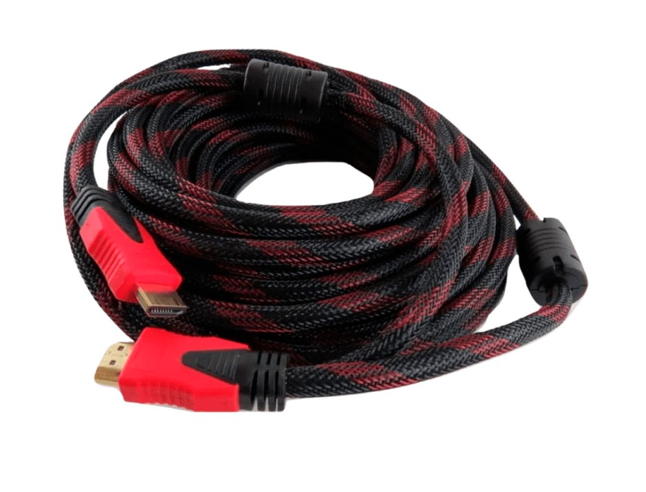CABLE DE PUERTO HDMI MACHO -- A -- PUERTO HDMI MACHO, GENERICO VER1.4, CABLE DE 20 METROS, ENMALLADO (HDMI - A - HDMI 20M)