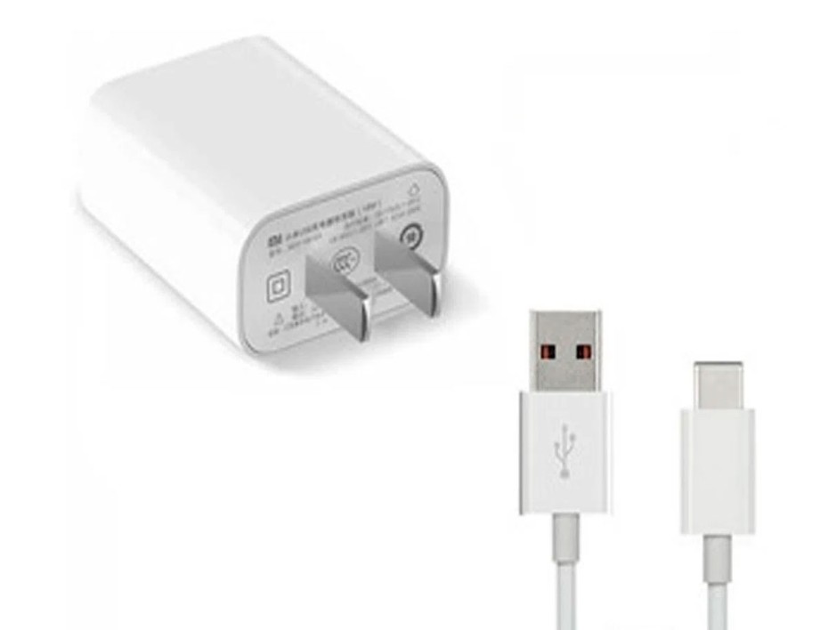 Cargador Xiaomi 18w, Carga Rapida, Cable Usb Tipo-c, Color Blanco (mdy-10-ec +)