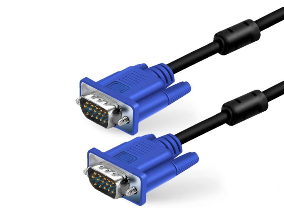 CABLE DE PUERTO VGA MACHO -- A -- PUERTO VGA MACHO, CABLE DE 1.5 METROS (VGA - A - VGA)
