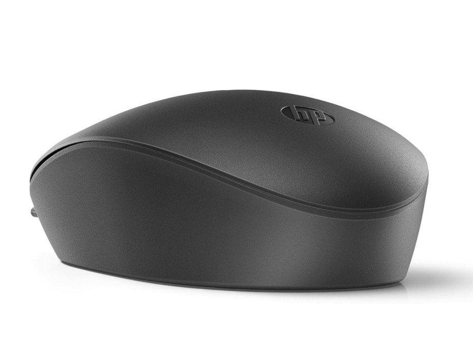 MOUSE HP 125 WIRELESS, SENSOR HASTA 1200 DPI, CONEXION PUERTO USB, 3 BOTONES, COLOR NEGRO (265A9AA)