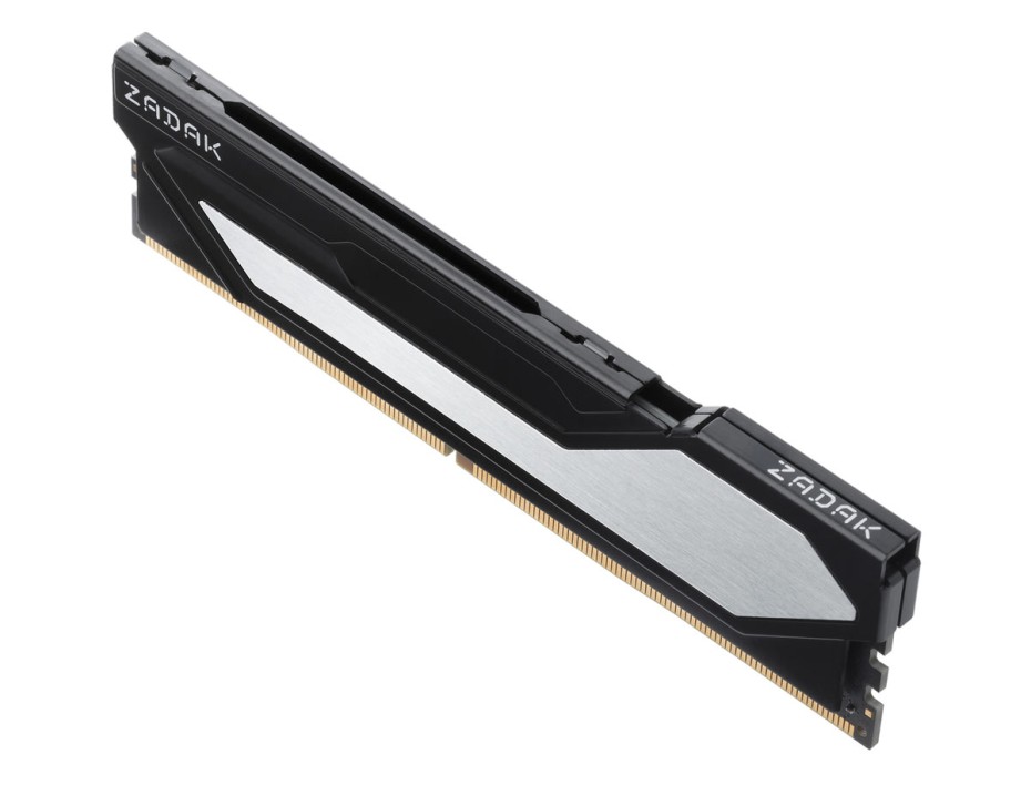 MEM. RAM ZADAK TWIST DDR4 8GB/3200 ( ZD4-TWS32C28-08GYB1 ) NEGRO/PLATA
