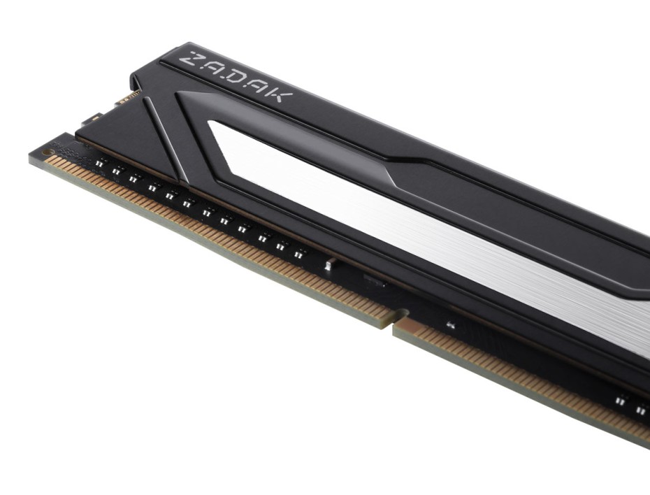 MEM. RAM ZADAK TWIST DDR4 8GB/3200 ( ZD4-TWS32C28-08GYB1 ) NEGRO/PLATA