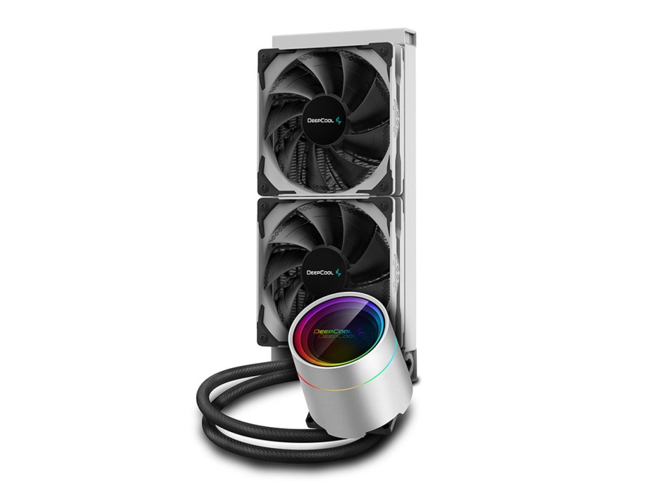 SISTEMA DE ENFRIAMIENTO LIQUIDO CASTLE 240 EX WH A-RGB ( DP-GS-H12W-CSL240EX-AR-WH) BLANCO | LGA 1700 - AMD | LED-RGB