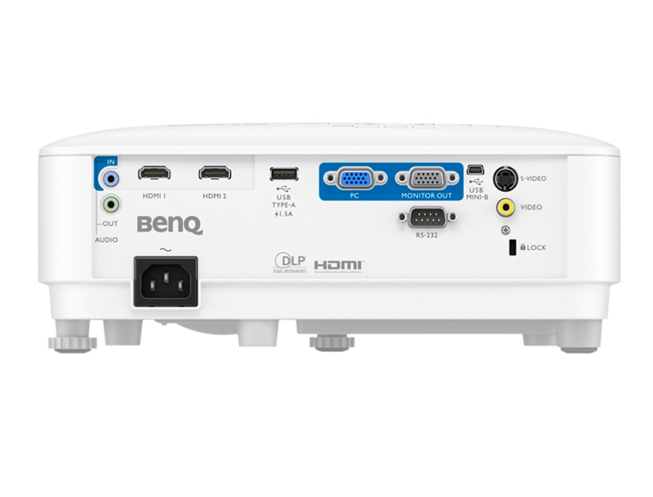 PROYECTOR BENQ MW560 ( 9H.JNF77.13L ) VGA - 2 HDMI - USB | XGA (1024 X 768) | VGA (640 X 480) A WUXGA-RB (1920 X 1200)