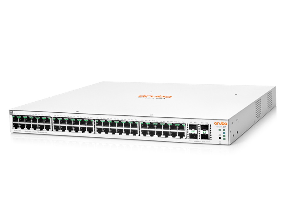 SWITCH HPE ARUBA  (JL686A )  INSTANT ON 1930 48G CLASE 4 POE 4SFP/SFP+ 370W