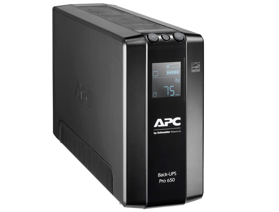 Ups Apc 650va/390w - De LÍnea Interactiva Apc By Schneider Electric Back-ups Pro (br650mi)