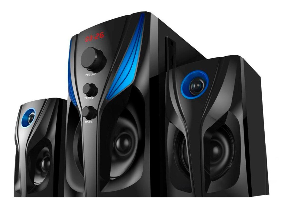 SUBWOOFER HALION SCOTT, 1 PUERTO USB, BLUETOOTH, RADIO FM, PANTALLA CON ILUMINACION LED, 120W RMS, COLOR NEGRO (HA-2134)