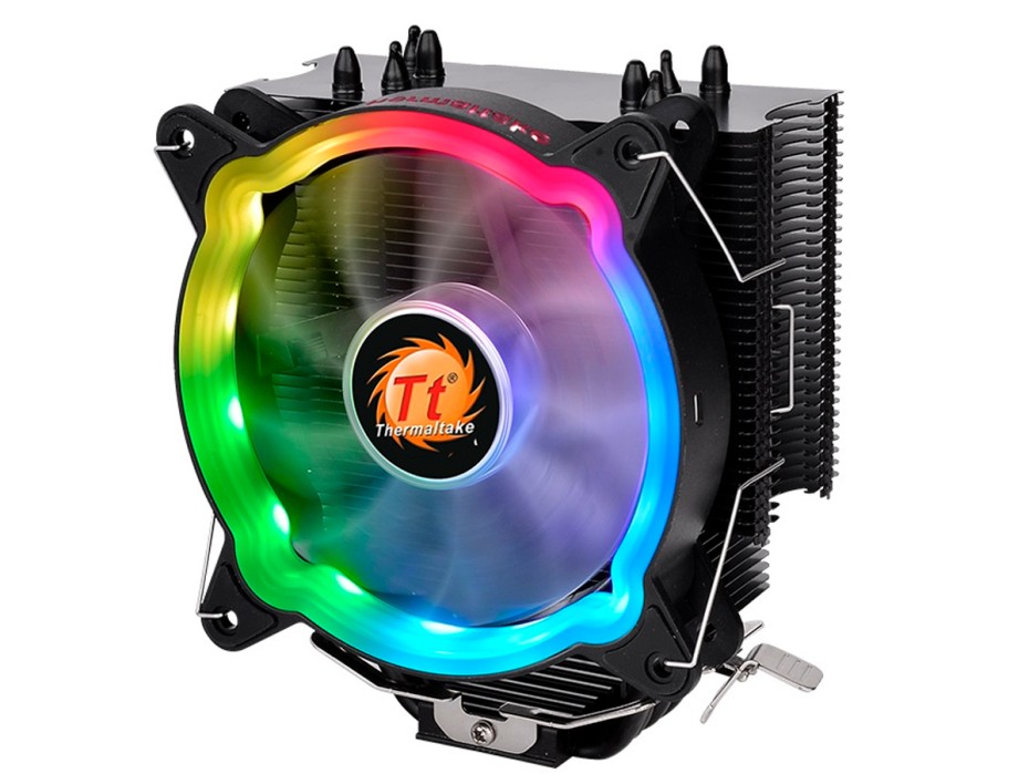 COOLER PROC.THERMALTAKE UX 200 SE SYNC (CL-P105-AL12SW-A) ARGB LED | 4 PIPAS DE ALUMINIO Y COBRE