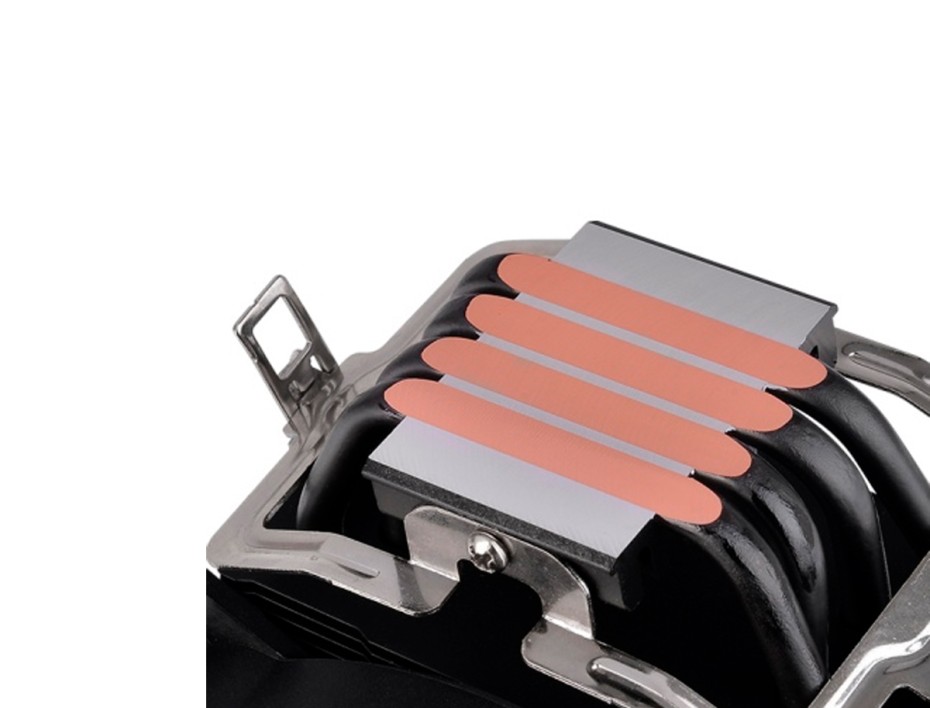 COOLER PROC.THERMALTAKE UX 200 SE SYNC (CL-P105-AL12SW-A) ARGB LED | 4 PIPAS DE ALUMINIO Y COBRE