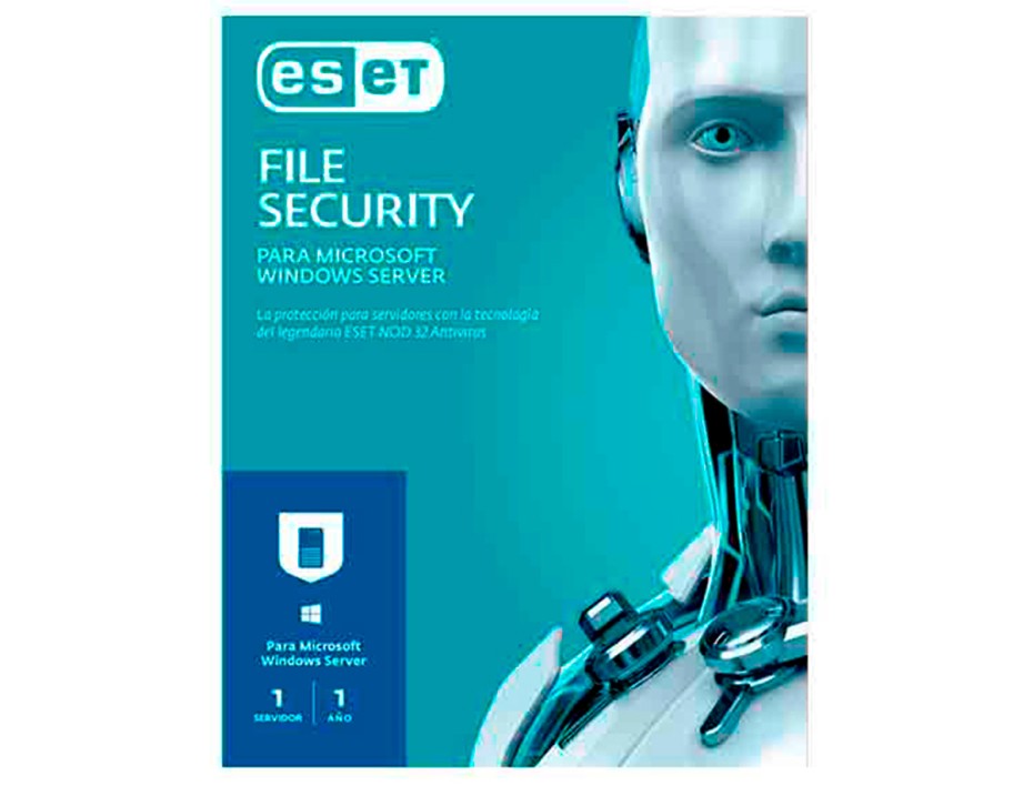 ANTIVIRUS ESET FILE SECURITY ( S11010175 ) 2020 | 1 SERVIDOR | 12 MESES