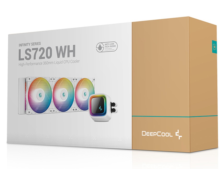 SISTEMA DE ENFRIAMIENTO LIQUIDO DEEPCOOL LS720 WH ARGB WHITE (R-LS720-WHAMNT-G-1)