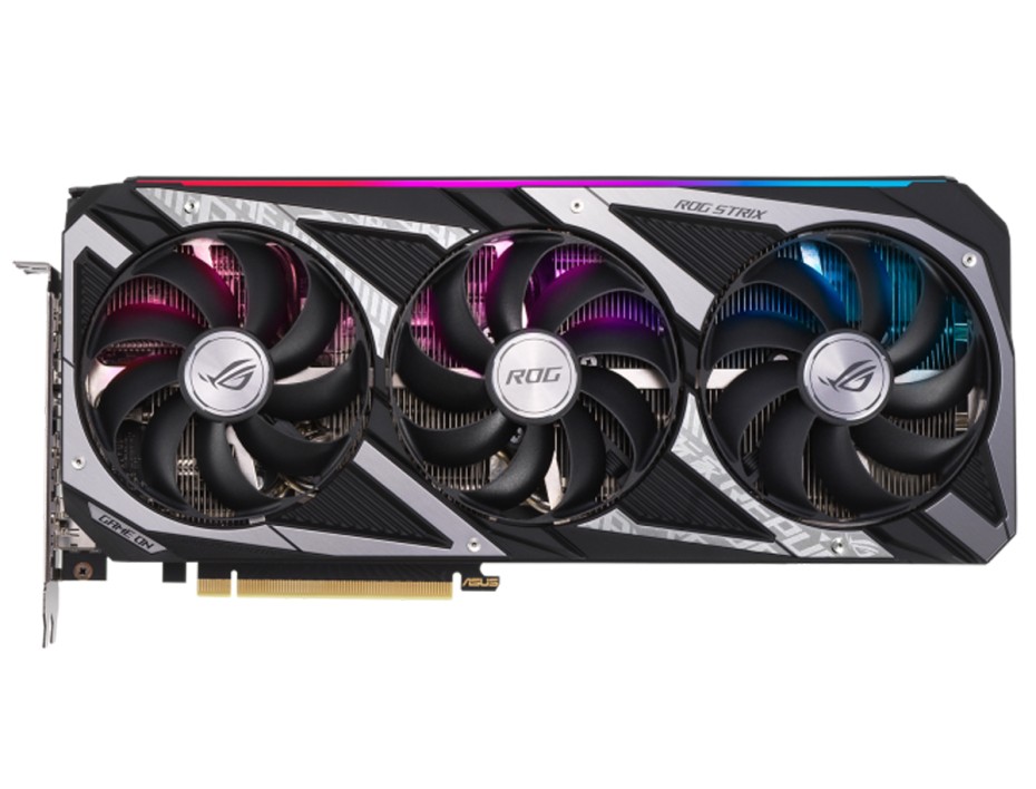 TARJ. VIDEO ASUS ROG RTX3050 SX OC 8GB GDDR6 NVIDIA (ROG-STRIX-RTX3050-O8G-G) STRIX RGB128 BIT