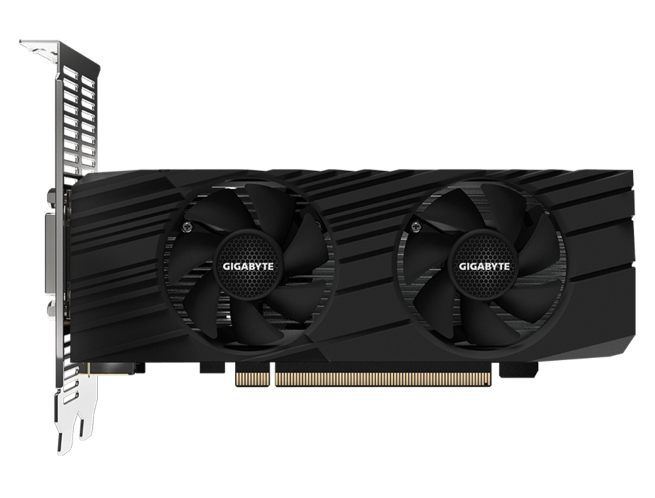 TARJETA DE VIDEO GIGABYTE GTX1650 4GB GDDR5 NVIDIA OC LOW PROFILE 128BITS (GV-N16560C-4GL )