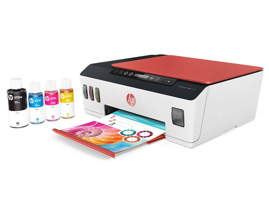 IMPRESORA HP MULTIFUNCIONAL 519 ( 3YW73A#AKY ) SMART | C/ TANQUE | IMPRIME | COPIA | SCANNER | WIFI | BT