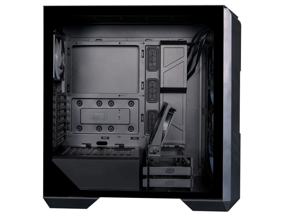 CASE COOLER MASTER HAF 500 S/ FUENTE | NEGRO ARGB (H500-KGNN-S00)