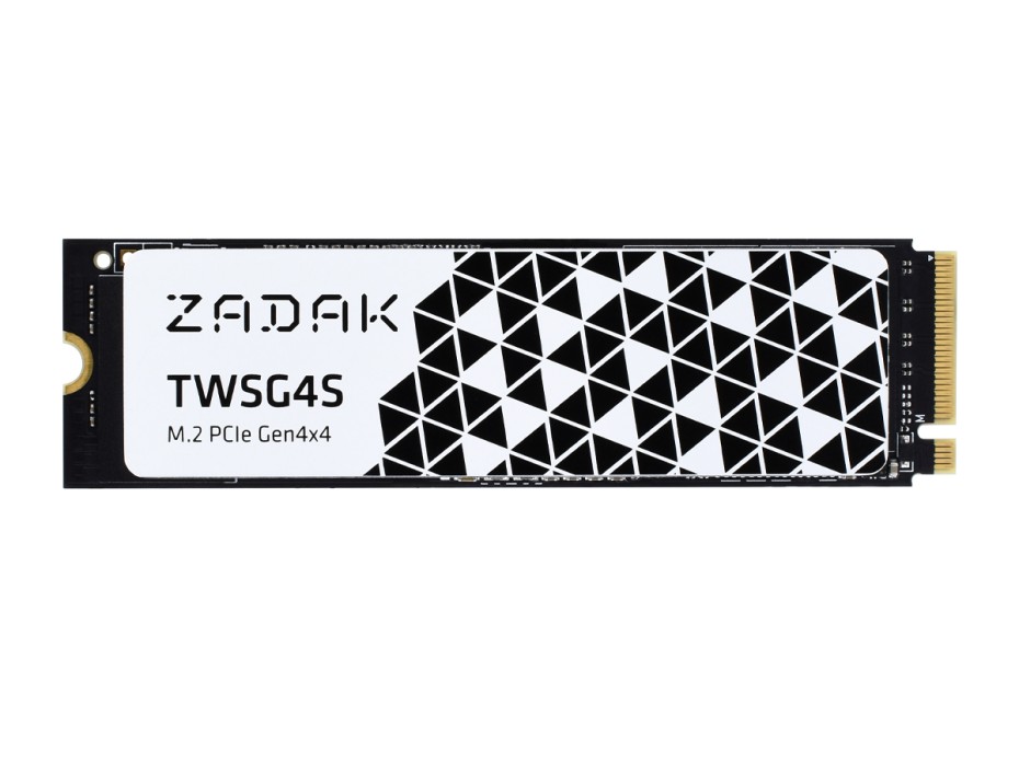 DISCO SOLIDO SSD M.2 ZADAK 1TB TWSG4S, GEN4, NVME, UNIDAD INTERNA DE ESTADO SOLIDO, PARA PC, LAPTOP, LECTURA 7400MB/S (ZS1TBTWSG4S-1)