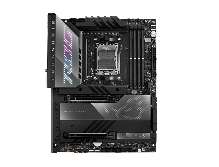 MB ASUS X670E HERO ( MB AS CH X670E HERO S ) AM5 | LED- RGB |  DDR5