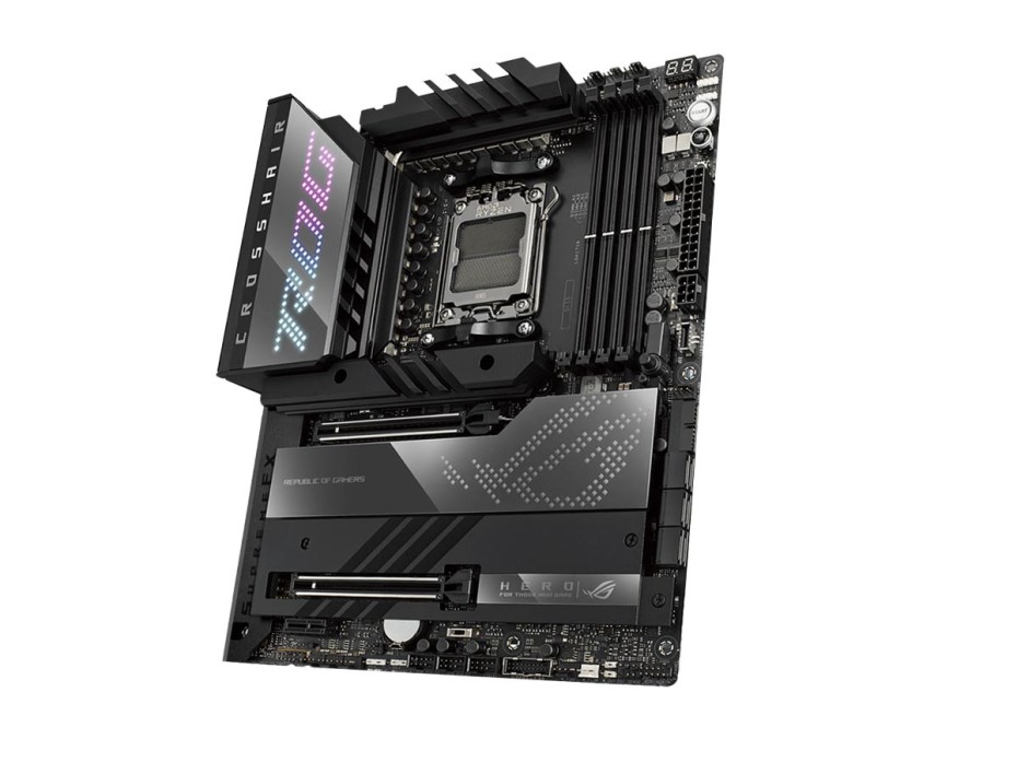 MB ASUS X670E HERO ( MB AS CH X670E HERO S ) AM5 | LED- RGB |  DDR5