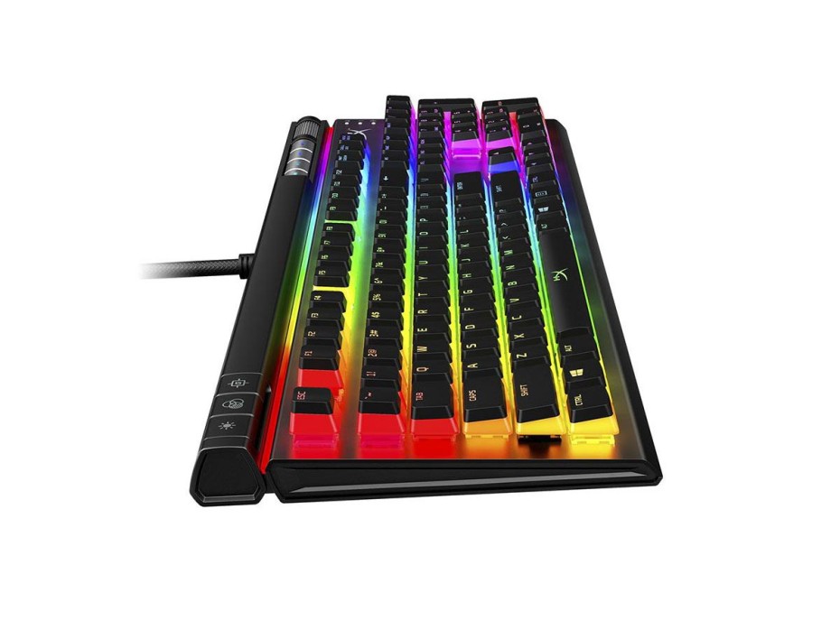 TECLADO HYPERX GAMER MECANICO ALLOY ELITE 2, CON ILUMINACION RGB LED, SWITCH ROJO (4P5N3AI#AC8)