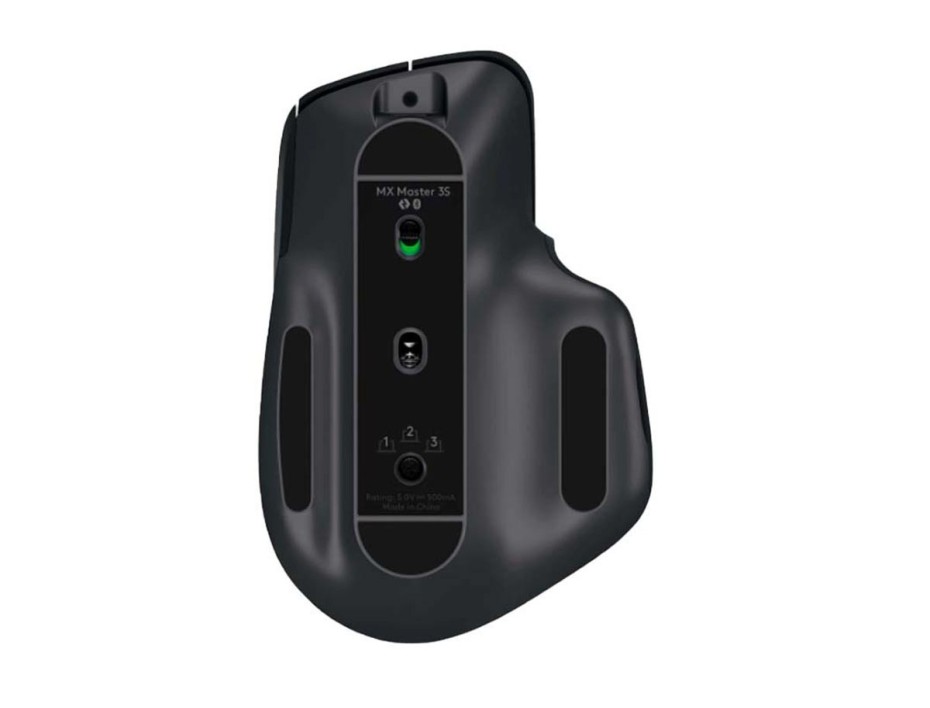 Mouse Logitech Inalambrico Mx Master 3s (910-006561) Hasta 8000 Dpi, Receptor Usb, Bluetooth, Usb C, Gprahite