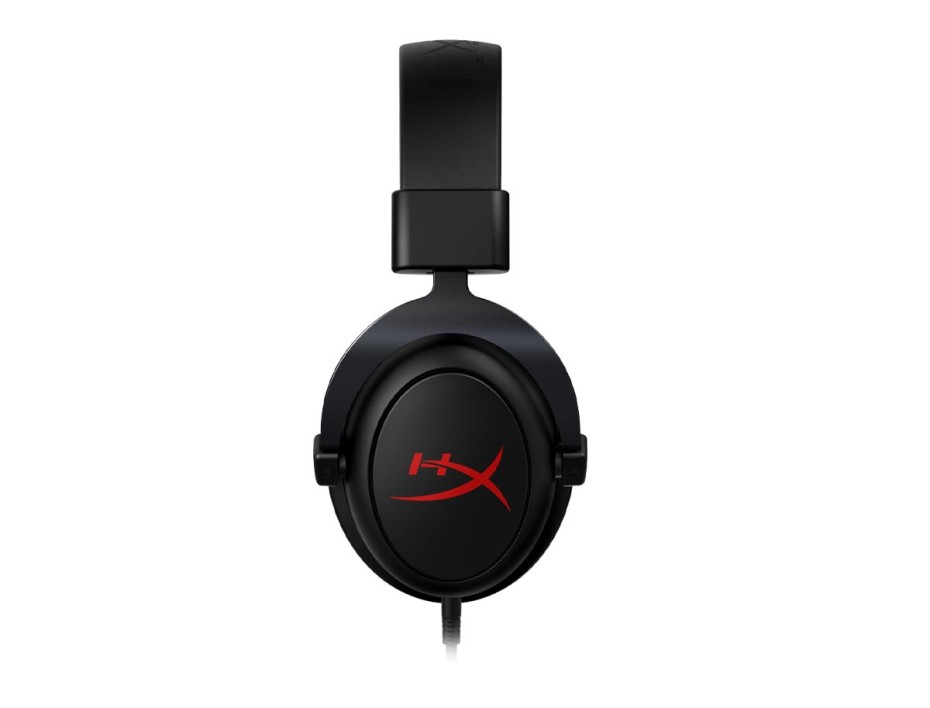 AURICULAR HYPERX CLOUD CORE 7.1 GAMING, CON MICROFONO, CONEXION USB, CONTROL DE VOLUMEN, ALMOHADILLAS SUAVES, COLOR NEGRO (4P4F2AA)