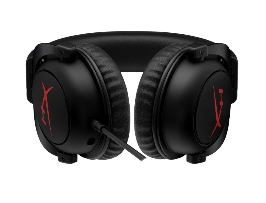 AURICULAR HYPERX CLOUD CORE 7.1 GAMING, CON MICROFONO, CONEXION USB, CONTROL DE VOLUMEN, ALMOHADILLAS SUAVES, COLOR NEGRO (4P4F2AA)