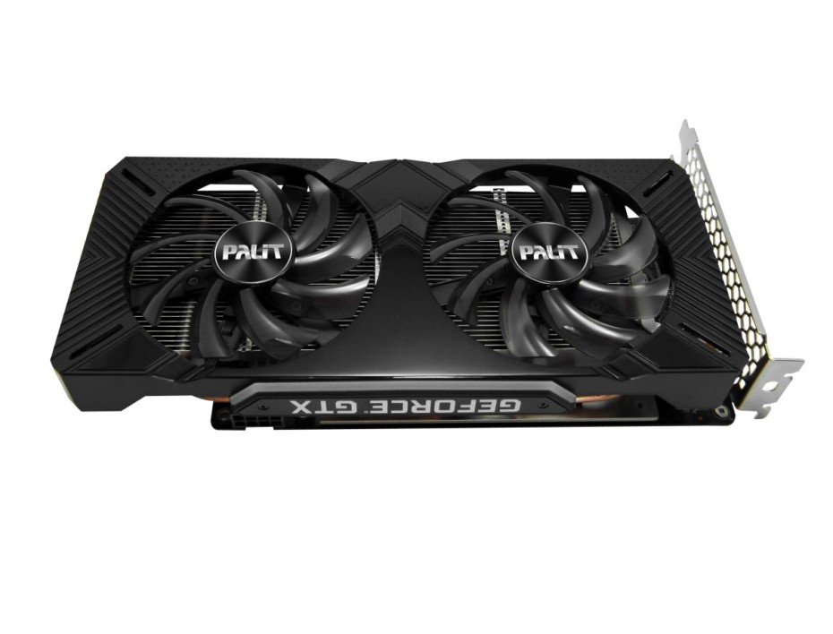 TARJETA DE VIDEO PNY DUAL FAN GTX 1650 4GB GDDR6 GEFORCE NVIDIA 128 BITS, GRAFICO PARA VIDEOJUEGOS, 2 VENTILADORES (VCG16504D6DFPPB1)