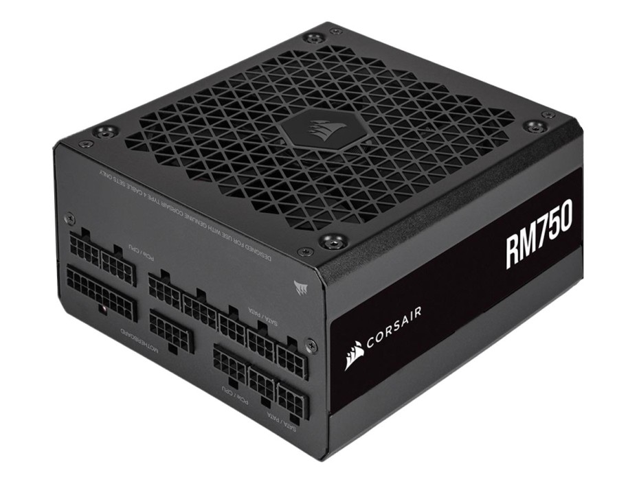 FUENTE CORSAIR 750W ATX, GOLD 80 PLUS, MODULAR, COLOR NEGRO (CP-9020234-NA)