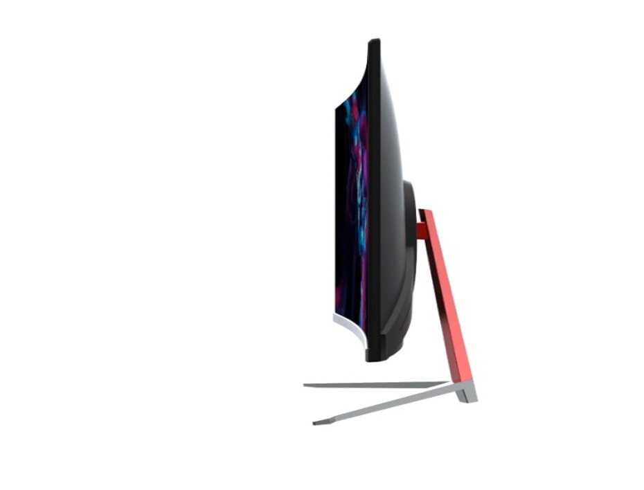 MONITOR TEROS 24 PULGADAS, CURVO GAMING LED, PUERTO VGA HDMI (TE-3131)