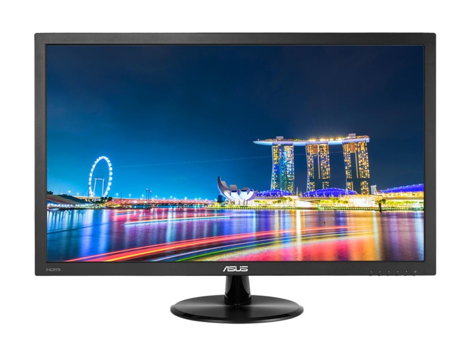 MONITOR ASUS 21.5 PULGADAS VP228HE, LCD PLANO, RESOLUCION 1920X1080, PUERTO 1 VGA 1 HDM, FRECUENCIA 60HZ, 1MS (VP228HE)