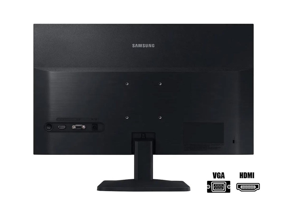 MONITOR SAMSUNG 19 PULGADAS LS19A330NHLXPE, LED TN PLANO, RESOLUCION 1366 X 768, PUERTO 1 VGA 1 HDMI, FRECUENCIA 60HZ, 5MS (LS19A330NHLXPE)