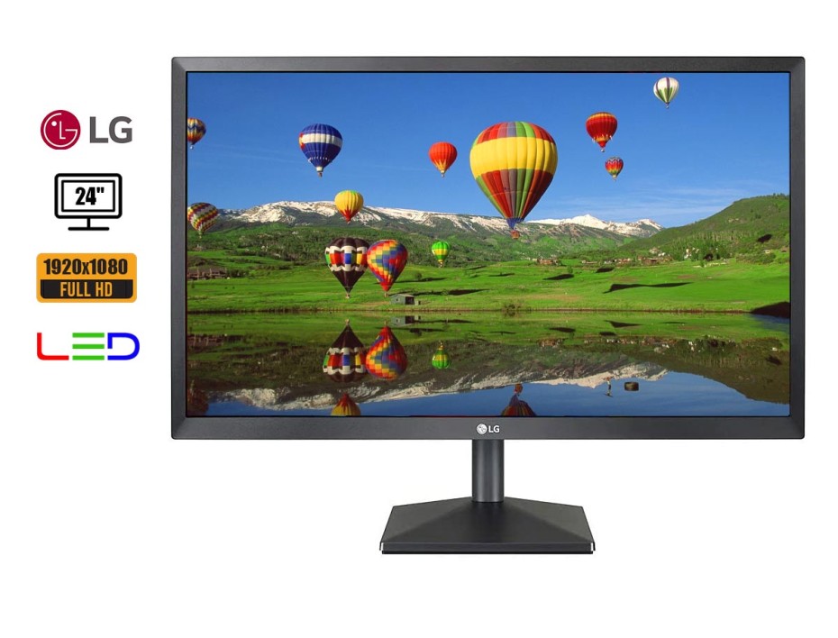 MONITOR LG 24 PULGADAS, LED 24MK430, IPS HD, RESOLUCION 1920 X 1080, PUERTO 1 VGA 1 HDMI, FRECUENCIA 60HZ, 5MS (24MK430H-B)
