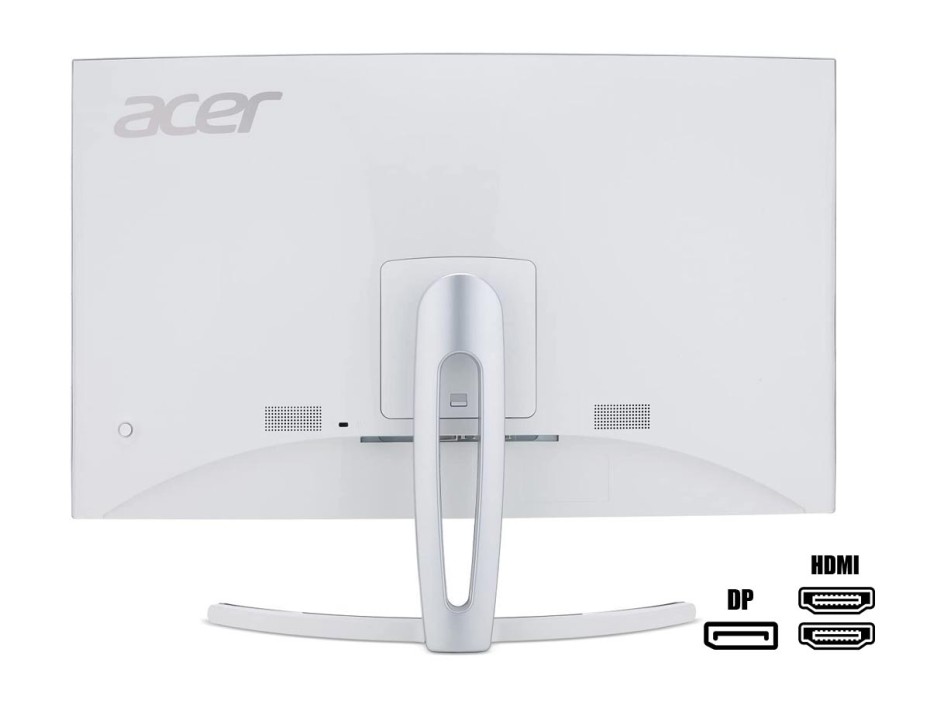 MONITOR ACER 27 PULGADAS ED273, CURVO LED HD, RESOLUCION 1920 X 1080, PUERTO 2 HDMI 1 DISPLAYPORT, FRECUENCIA 75HZ, 4MS (ED273 WMIDX)