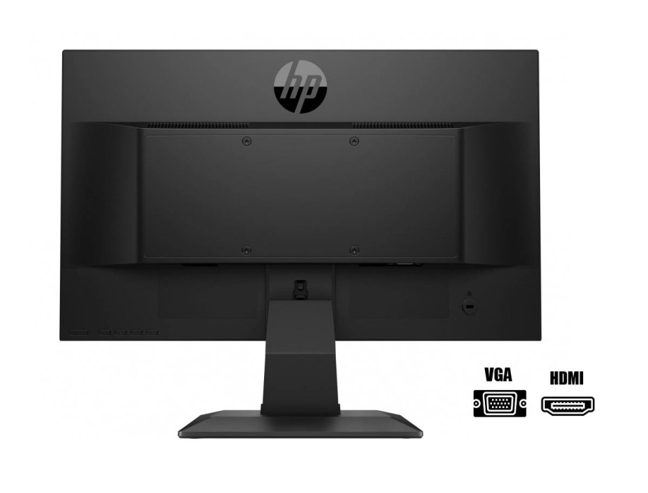 MONITOR HP 19.5 PULGADAS P204 V, LED TN PLANO, RESOLUCION 1600X900, PUERTO 1 VGA 1 HDMI, FRECUENCIA 60HZ, 5MS (5RD66AA#AB)
