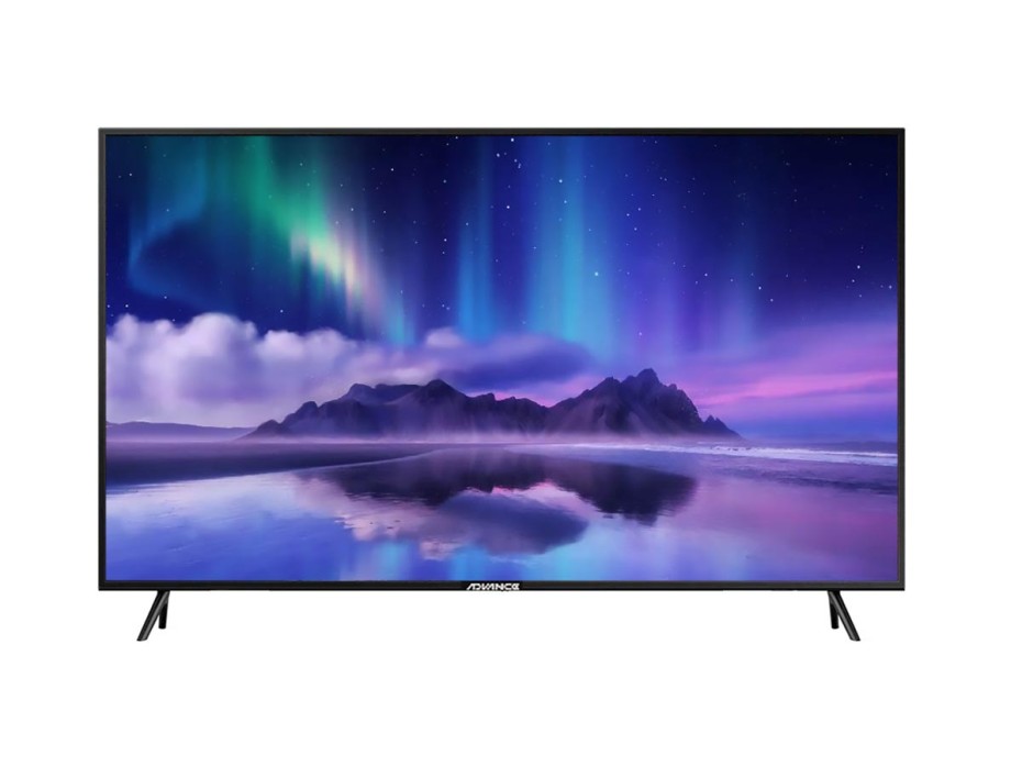MONITOR TV ADVANCE 55 PULGADAS, LED SMART, RESOLUCION 3840 X 2160, PUERTO 3 HDMI 2 USB, FRECUENCIA 60HZ, 4K UHD, 8MS (WADV55K50)