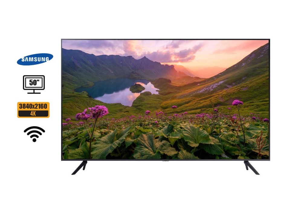 MONITOR TV SAMSUNG 50 PULGADAS LH50BEAHLGGXPE, RESOLUCION 3,840 X 2,160, PUERTO 3 HDMI, FRECUENCIA 60HZ, 4K UHD, WIFI  BLUETOO(LH50BEAHLGGXPE)