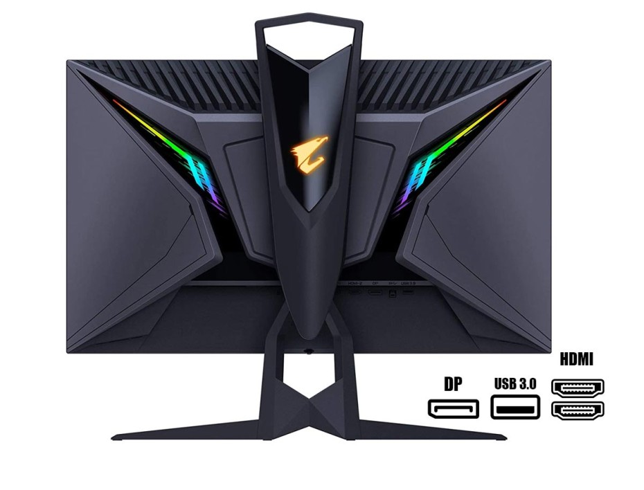 MONITOR GIGABYTE AORUS 25 PULGADAS, GAMER, PUERTO 2 HDMI DISPLAYPORT, 0.4MS, 240HZ (AORUS FI25F-SA)
