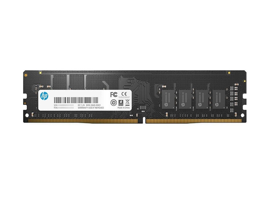 MEMORIA RAM HP DDR4 16GB, FRECUENCIA 2666 MHZ, V2 NEGRO SIN DISCIPADOR , PARA PC DE ESCRITORIO (7EH56AA#ABB)