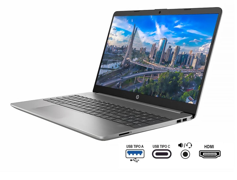 LAPTOP HP CORE I3 1115G4 250 G8, PANTALLA 15.6 PULGADAS HD, RAM 8GB, DISCO SOLIDO SSD 256GB, WINDOWS FREE (64X72LT)