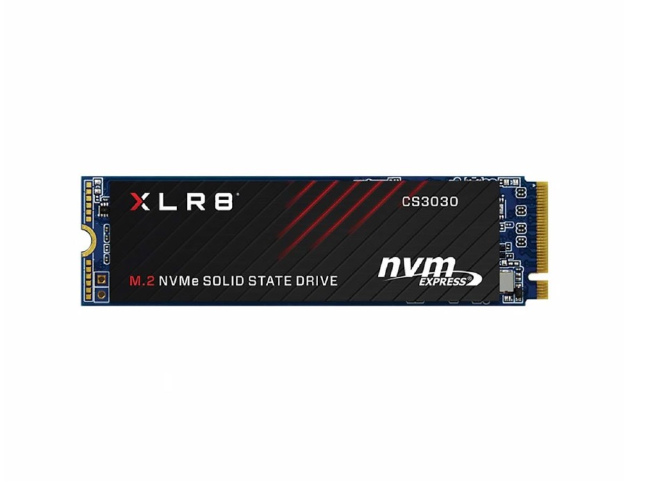 DISCO SOLIDO SSD M.2 PCIE PNY 1TB 2280 XLR8 CS3030, GEN3X4, NVME, UNIDAD INTERNA ESTADO SOLIDO, PARA PC, LAPTOP, LECTURA 3500MB/S (M280CS3030-1TB-RB)