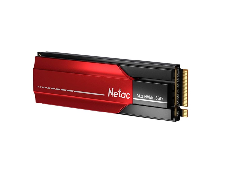DISCO SOLIDO SSD M.2 PCIE NETAC 500GB N950E, 2280, DISIPADOR, NVME, UNIDAD DE ESTADO SOLIDO, PARA PC, LAPTOP, LECTURA 3500MB/S (NT01N950E-500G-E4X)